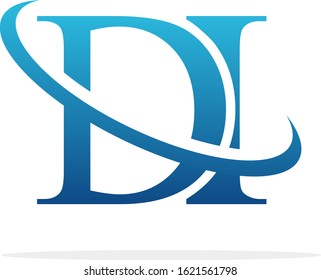 Creative DI logo icon design