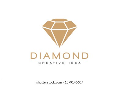 Creative Diamond Logo and Icon Design Template