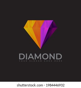 Creative Diamond Logo and Icon Design Template