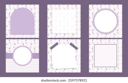 Creative diary memo reminder sheets and motivational flyer template