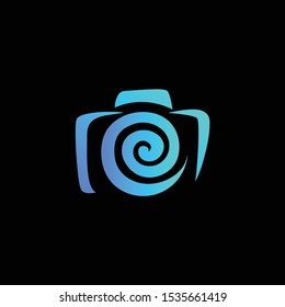 Creative Digital camera logo symbol icon design