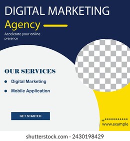 Creative Digital Marketing Agency FLYER READY