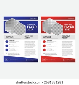 Plantilla de Diseño de Flyer de Marketing Digital Creativo
