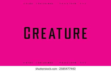 Creative digital modern alphabet fonts. Typography technology electronic dance music future creative font.