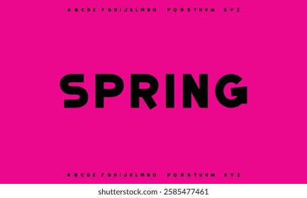 Creative digital modern alphabet fonts. Typography technology electronic dance music future creative font.