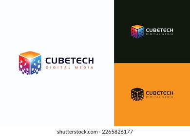 It is a creative digital technology cute logo, you can use this logo as your apps or software and another identity.