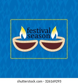 creative diwali offer concept vector illustration 