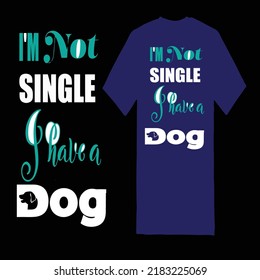 creative dog t-shirt design vector files