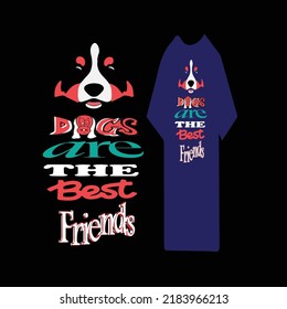 archivos vectoriales de diseño creativo de camisetas de perro