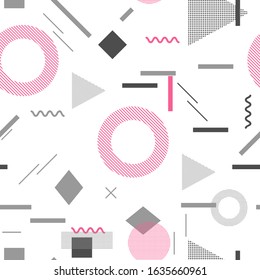 Creative doodle art header with different shapes and textures. Collage. Vector