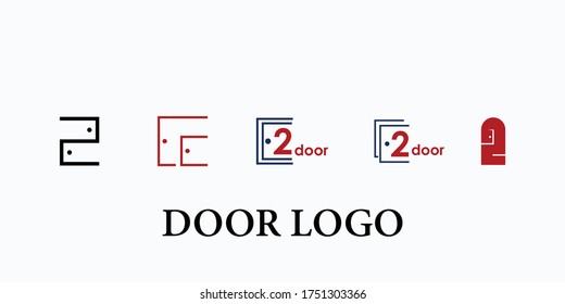 Logo, Emblem, Label, Set-Vektorvorlagen, Baulogotype