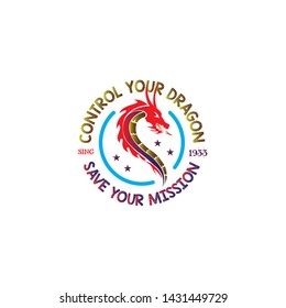 Creative Dragon Art T-Shirt Design