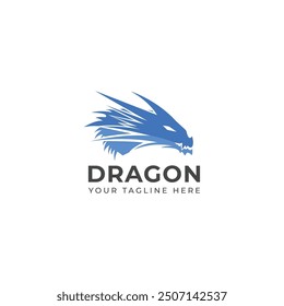 Creative Dragon logo vector design 