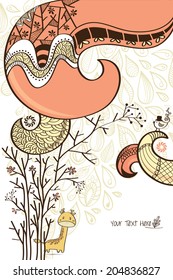 Creative Drawing Background 