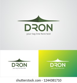 Creative Dron Logo Design Template