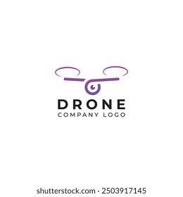Creative Drone vector logo design