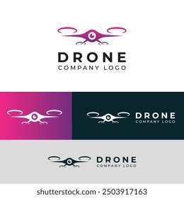 Creative Drone vector logo design