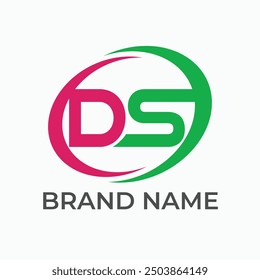 Creative DS Logo Design Template