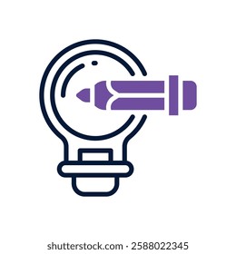 creative dual tone icon. vector icon for your website, mobile, presentation, and logo design.