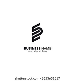 Criativo E e D Letra Monograma Logo Design. Modelo de vetor inicial.