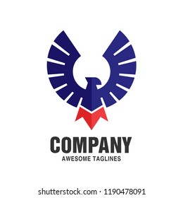creative Eagle Bird Logo Template vector design