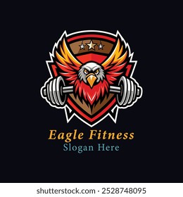Diseño de logo de Creative Eagle Fitness