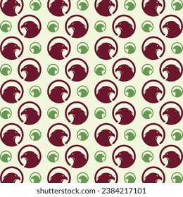 Diseño de moda creativo diseño de diseño colorido sin costuras patrón bello ilustración vectorial fondo