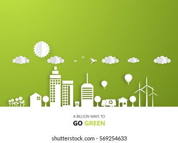 Creative Eco High Detailed Vector Design, Eco Friendly Lettering. Vector Eps 10.  