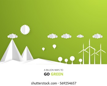 Creative Eco High Detailed Vector Design, Eco Friendly Lettering. Vector Eps 10.  