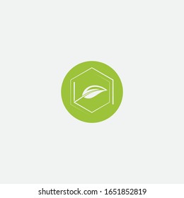 creative ecology logo design and icon