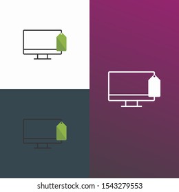 Creative eCommerce Logo Symbol Design Template