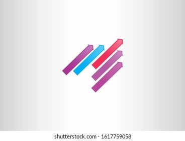 Creative economy finance logo. Logotype corporation icon design template