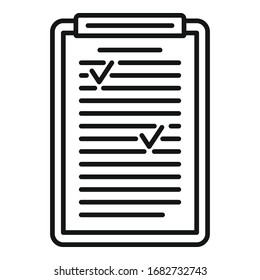 Creative edit icon. Outline creative edit vector icon for web design isolated on white background