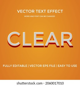 creative editable vector text effect 