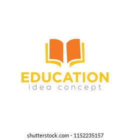 Creative Education Concept Logo Design Template