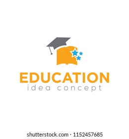 Creative Education Concept Logo Design Template