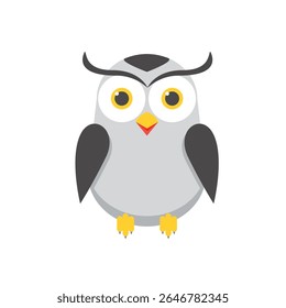 "Personagem ícone educacional criativo em estilo plano - perfeito para escolas, aprendizado, cursos on-line e plataformas de e-learning. Caráter vetor estilo desenhos animados com boné acadêmico, livros e lápis, ideal 