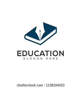 Creative Education Logo Design Stock Vector (Royalty Free) 1138104353 ...