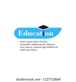 Creative Education Logo Design. Education Logo Concept.