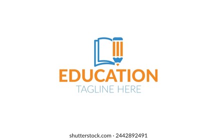 Creative Education Logo Design Illustration Vector.