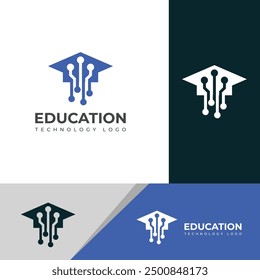  Creative Education technology logo design 