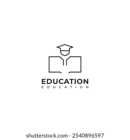 Creative Education vector logo design