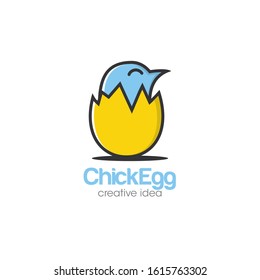 Creative Egg Logo and Icon Vector Template