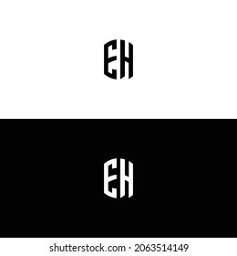 Monogram-Logo für kreative EH-Architektur