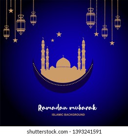Creative Eid Mubarak text design