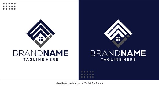 Creative EJ Home Letter Logo, Design Inspiration, illustration, Vector