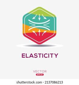 Creative (Elasticity) Icon, Vector sign.
