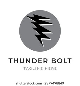 Creative electric or natural energy flash or lightning logo,thunderbolt symbol.Logo for electricity, business and company.