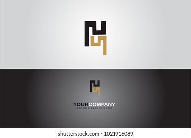 Creative Elegant Abstract Letter H Alphabet Symbol