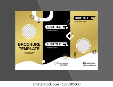 Creative and elegant brochure design idea